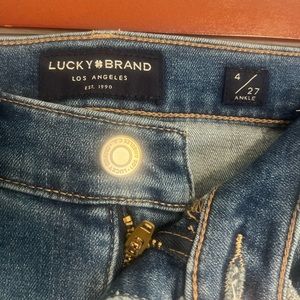 Lucky Brand 4/27 Skinny Ankle Jeans Like New